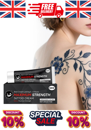 Tattoo numibing cream gel - cream,