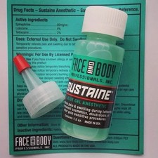 SUSTAINE Blue Gel Anesthetic