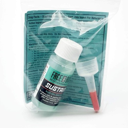 Sustaine blue gel anesthetic - sustaine,