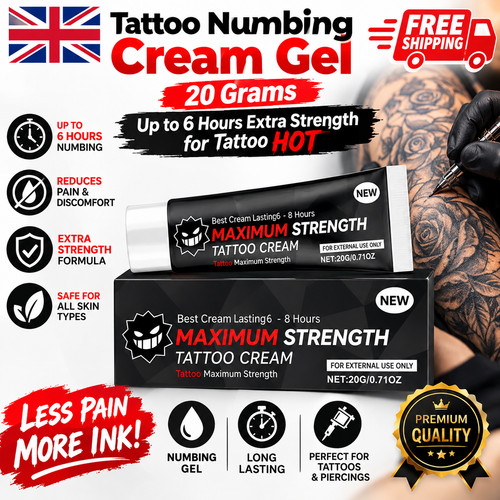 Tattoo numibing cream gel - numibing,