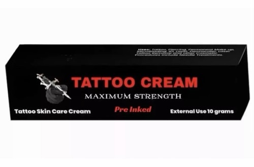 Pre tattoo soothing cream 10g - cream,