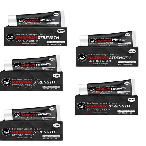 Tattoo numibing cream gel - 1~5x,