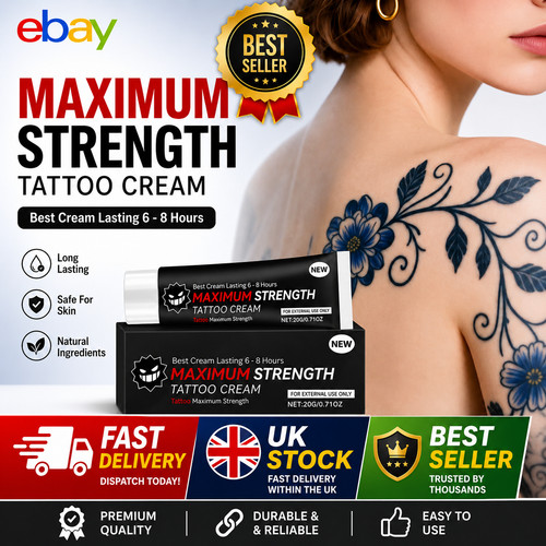 Tattoo numibing cream gel - cream,